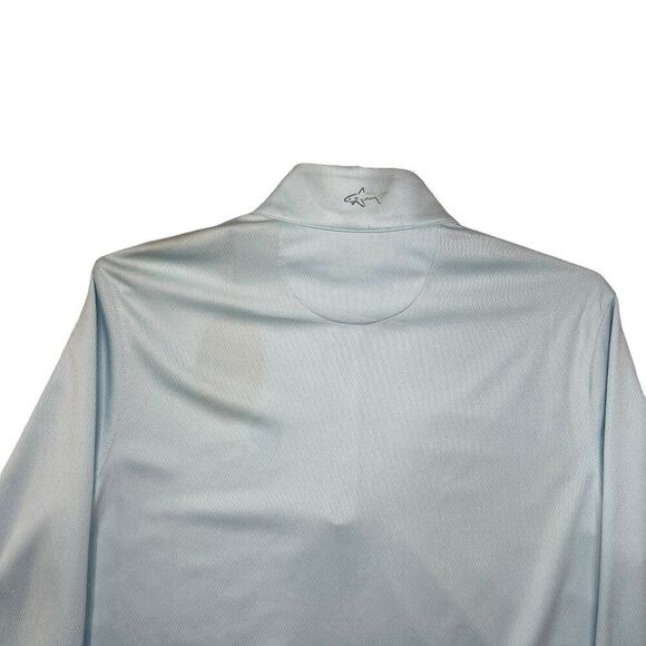Greg Norman Sweater Men's Size Small Blue Fairway 1/4 Zip Pullover - Picture 6 of 12